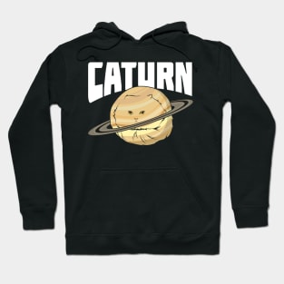 Caturn Astronomy Astronomer Gift Hoodie